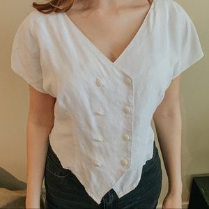 Vintage Nautical Inspired Blouse